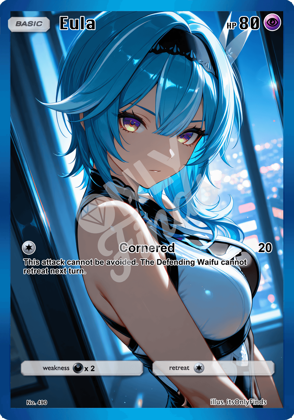 B-490 - Eula OnlyFinds watermarked collector card