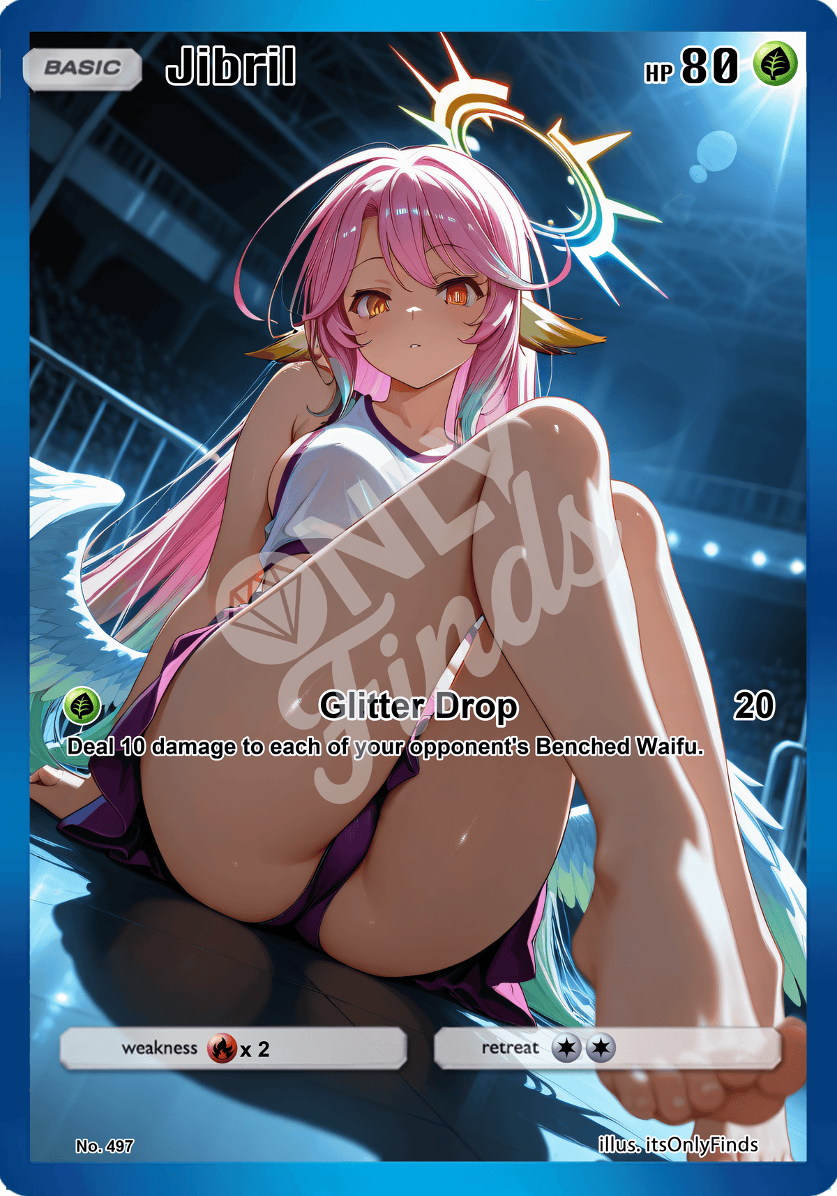 B-497 - Jibril OnlyFinds watermarked collector card
