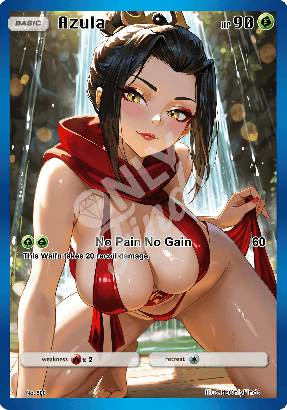 B-500 - Azula OnlyFinds watermarked collector card