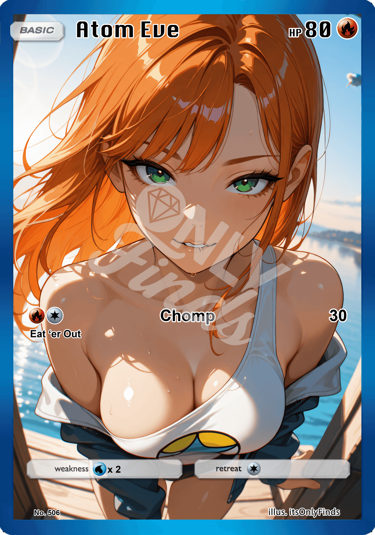 B-506 - Atom Eve OnlyFinds watermarked collector card