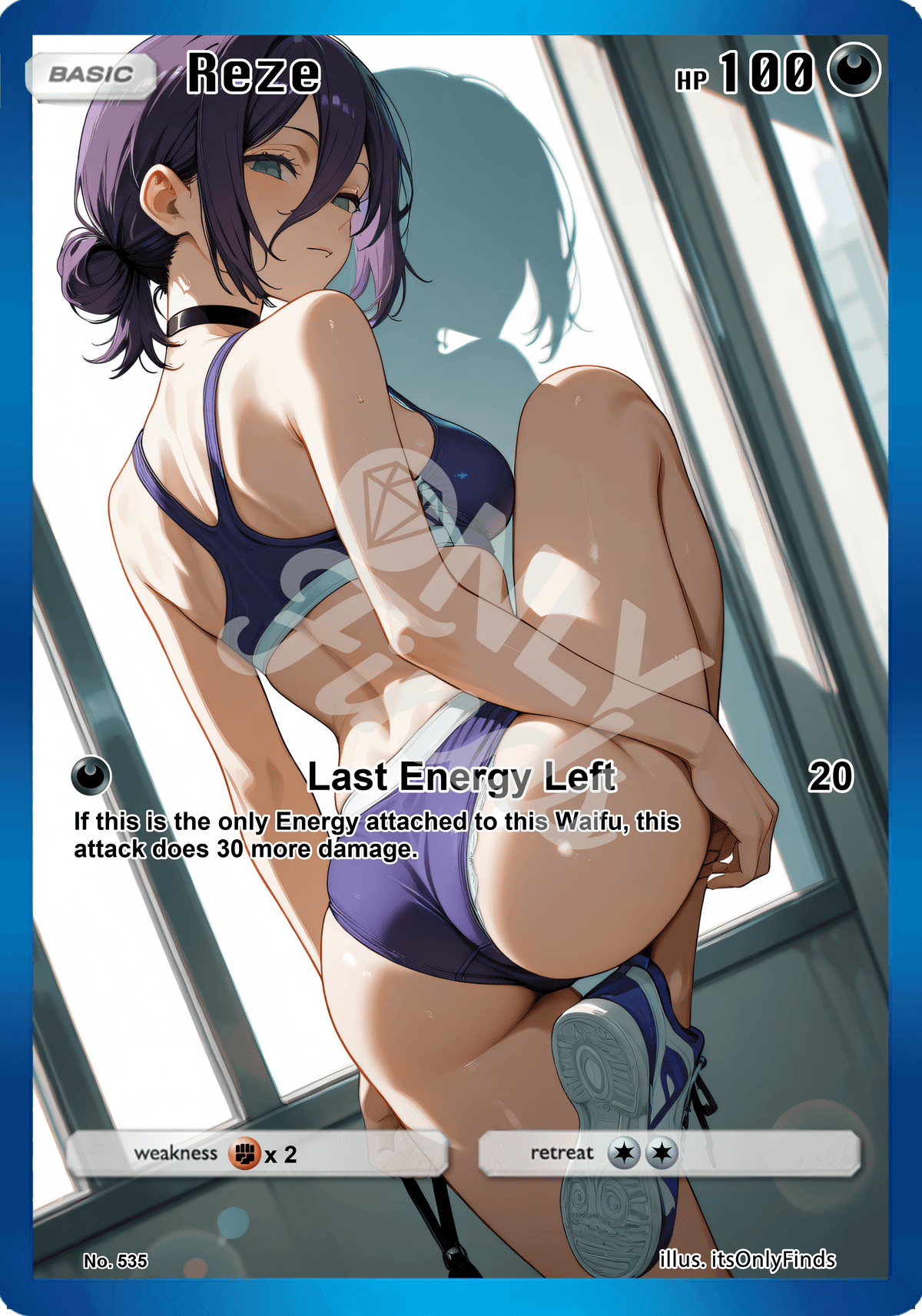 B-535 - Reze OnlyFinds watermarked collector card