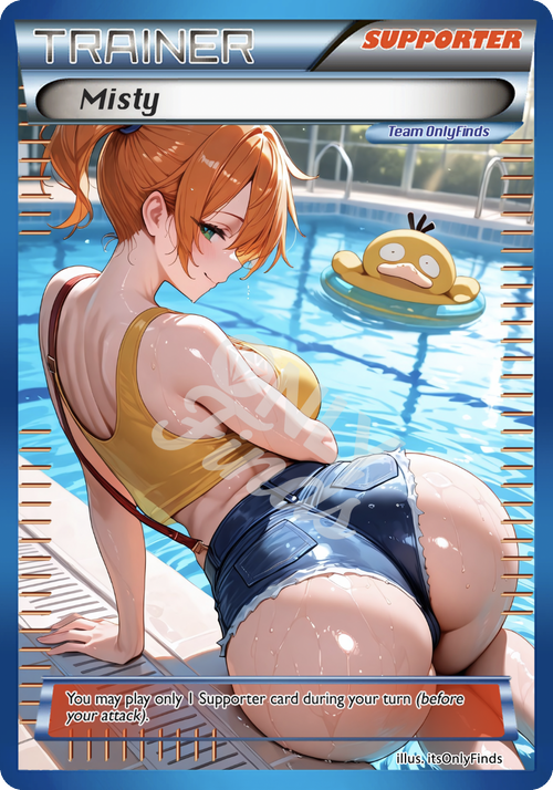 B-05 - Misty OnlyFinds Blue card