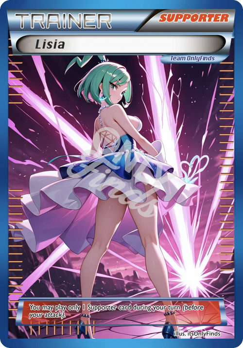 B-108 - Lisia OnlyFinds Blue card