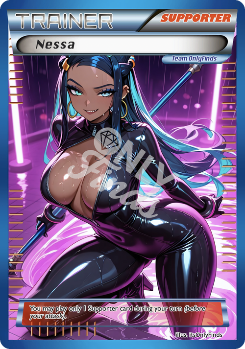 B-137 - Nessa OnlyFinds Blue card