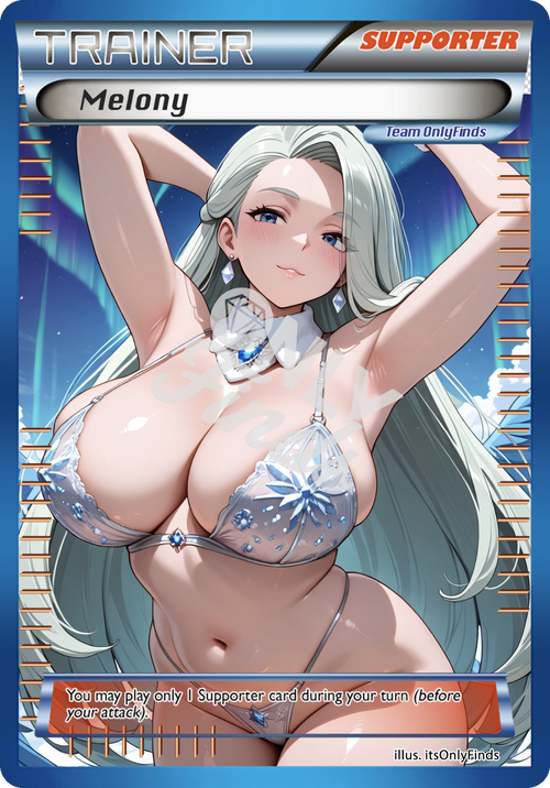 B-147 - Melony OnlyFinds Blue card