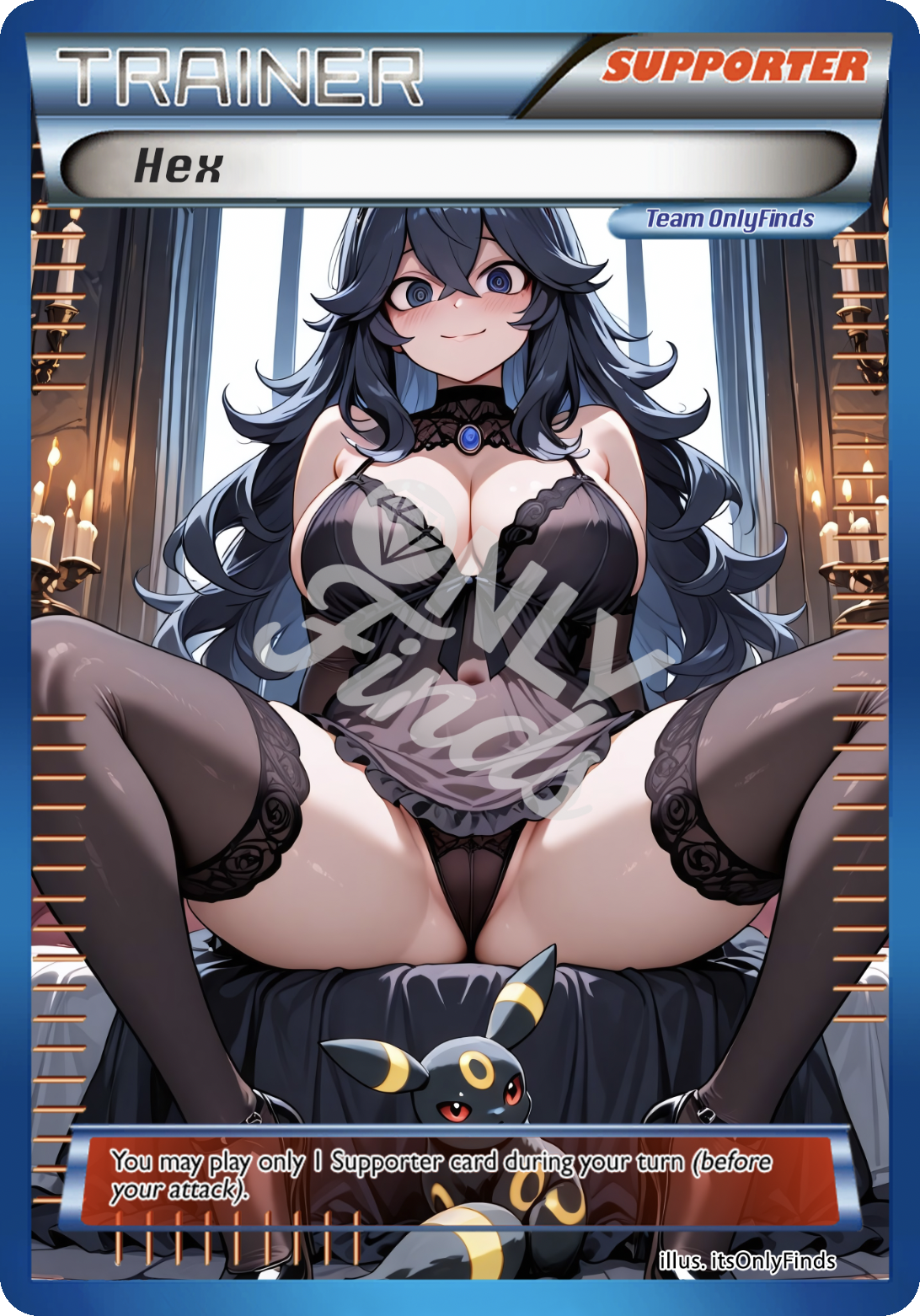 B-152 - Hex OnlyFinds Blue card