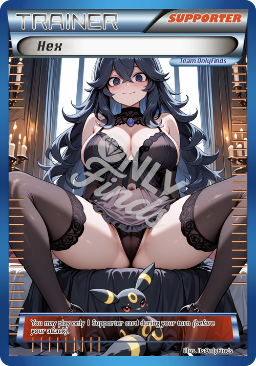 B-152 - Hex OnlyFinds Blue card