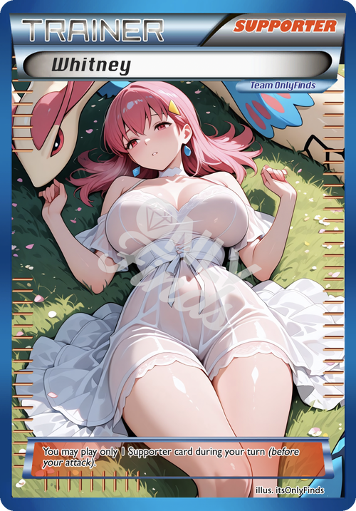B-158 - Whitney OnlyFinds Blue card