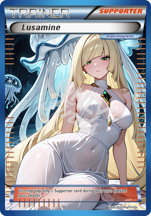 B-175 - Lusamine OnlyFinds Blue card