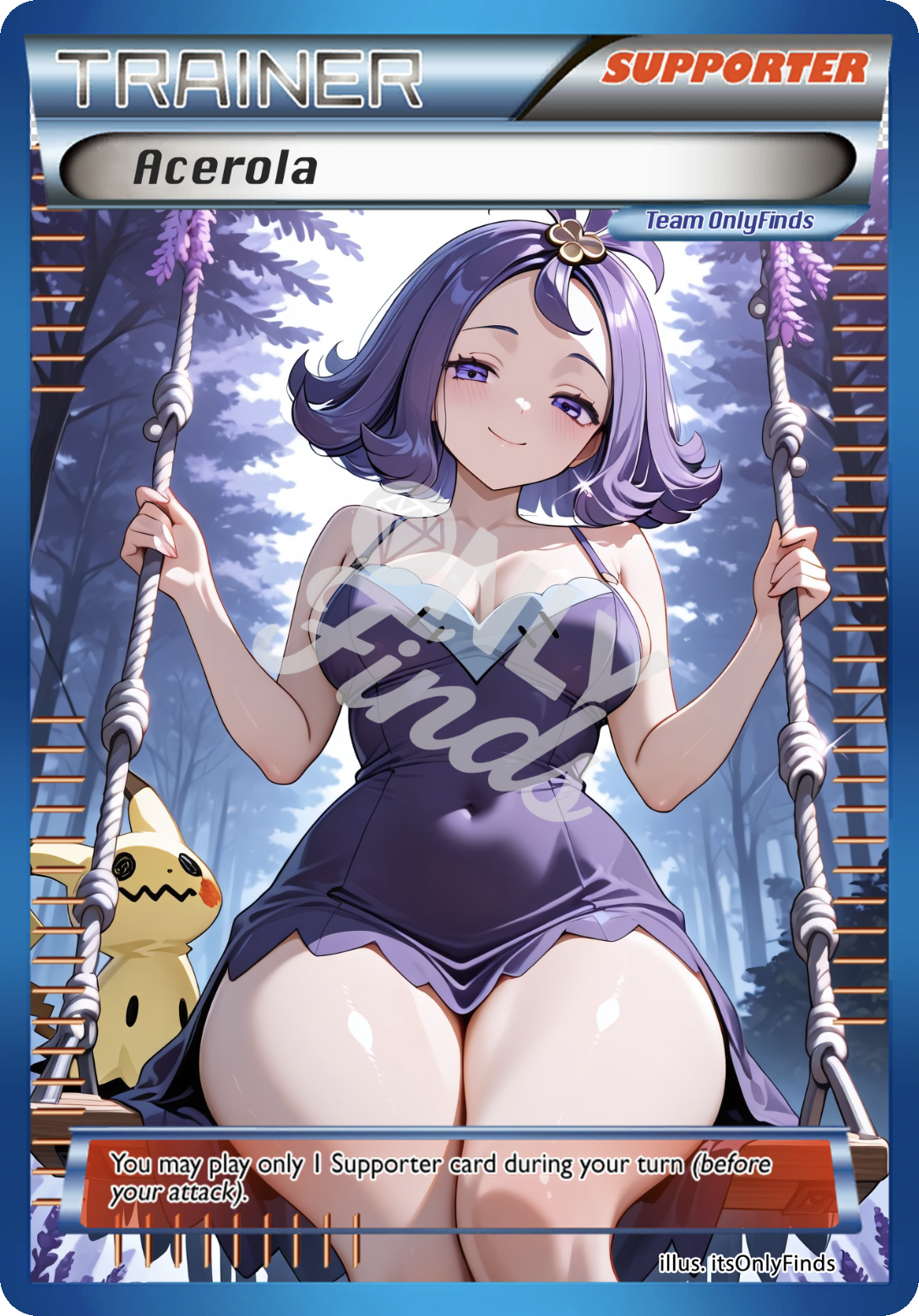 B-177 - Acerola OnlyFinds Blue card