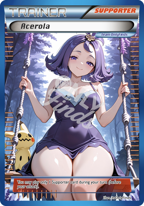 B-177 - Acerola OnlyFinds Blue card