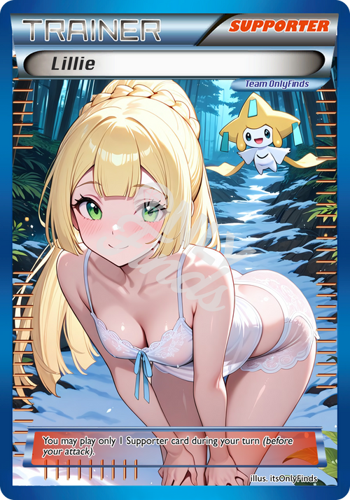 B-188 - Lillie OnlyFinds Blue card