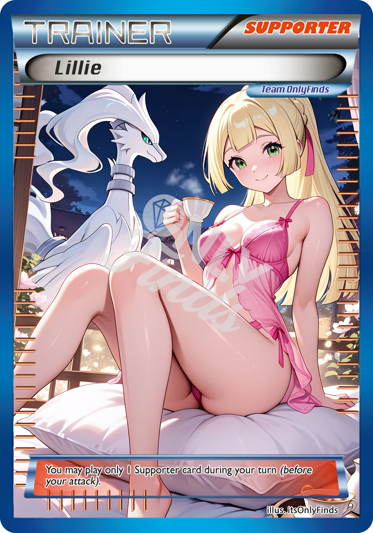 B-191 - Lillie OnlyFinds Blue card