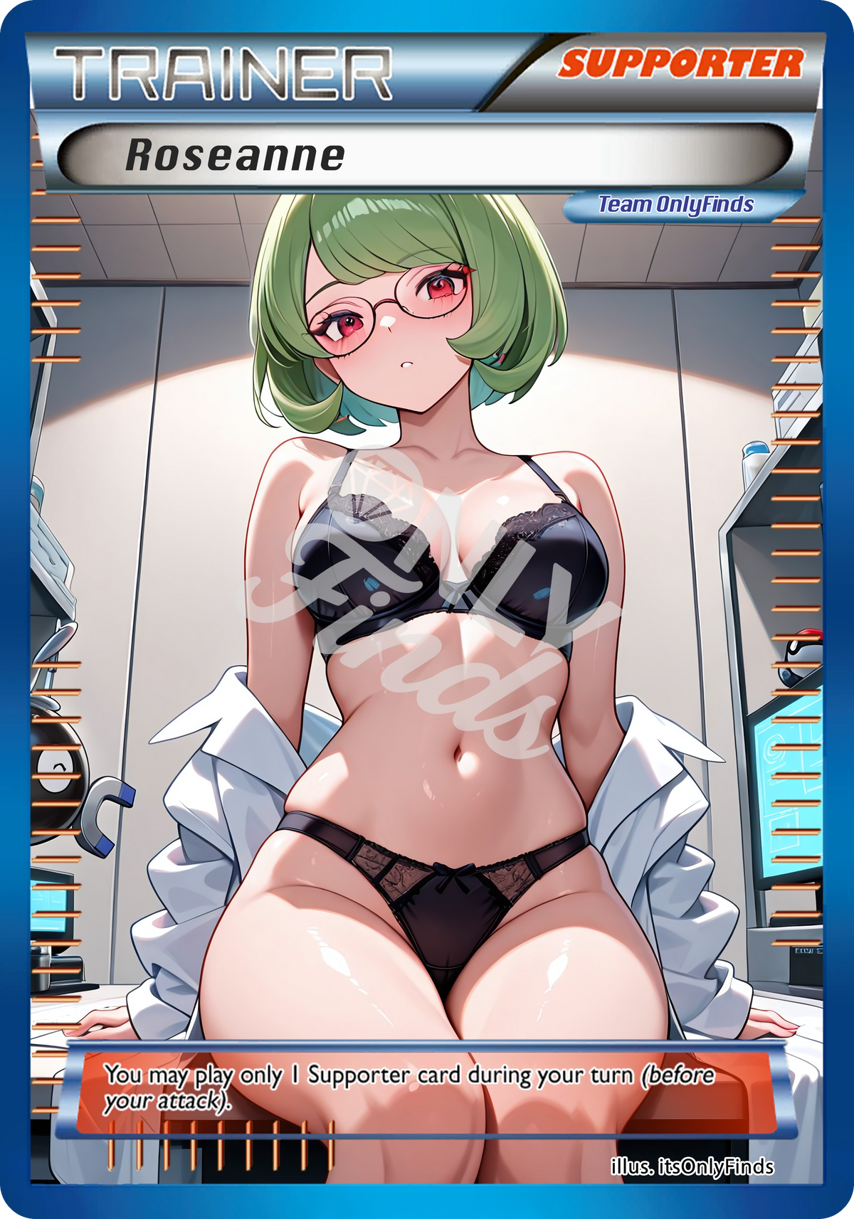 B-239 - Roseanne OnlyFinds Blue card