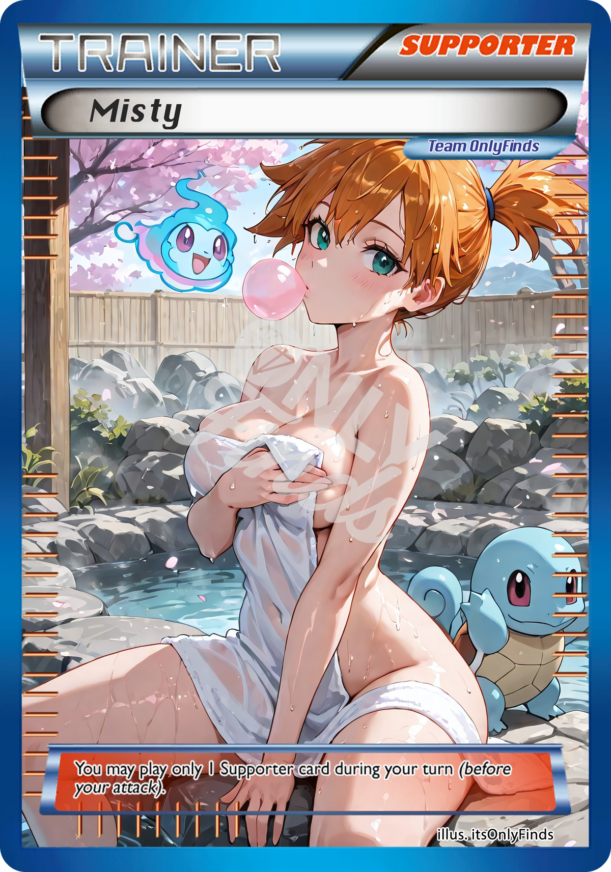 B-247 - Misty OnlyFinds Blue card