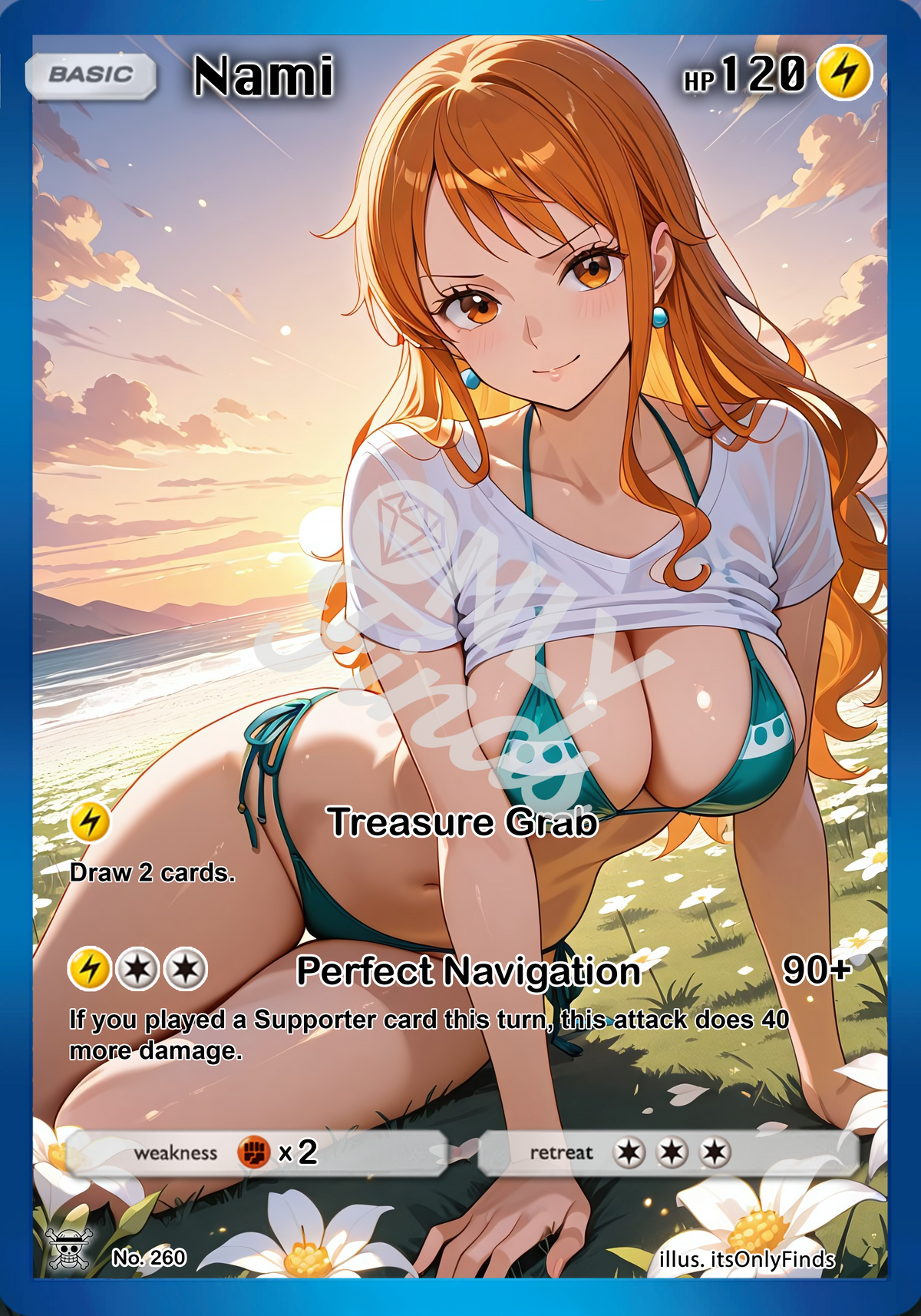 B-260 - Nami OnlyFinds watermarked collector card