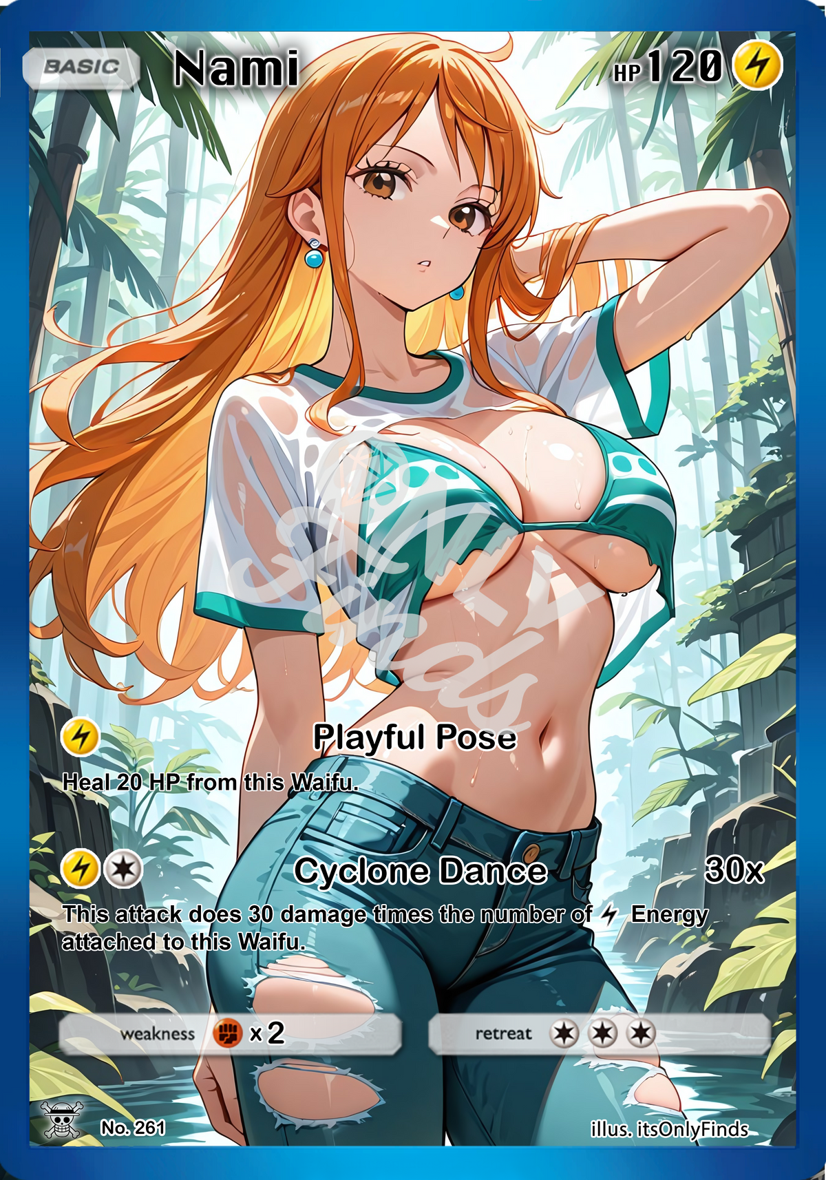B-261 - Nami OnlyFinds watermarked collector card