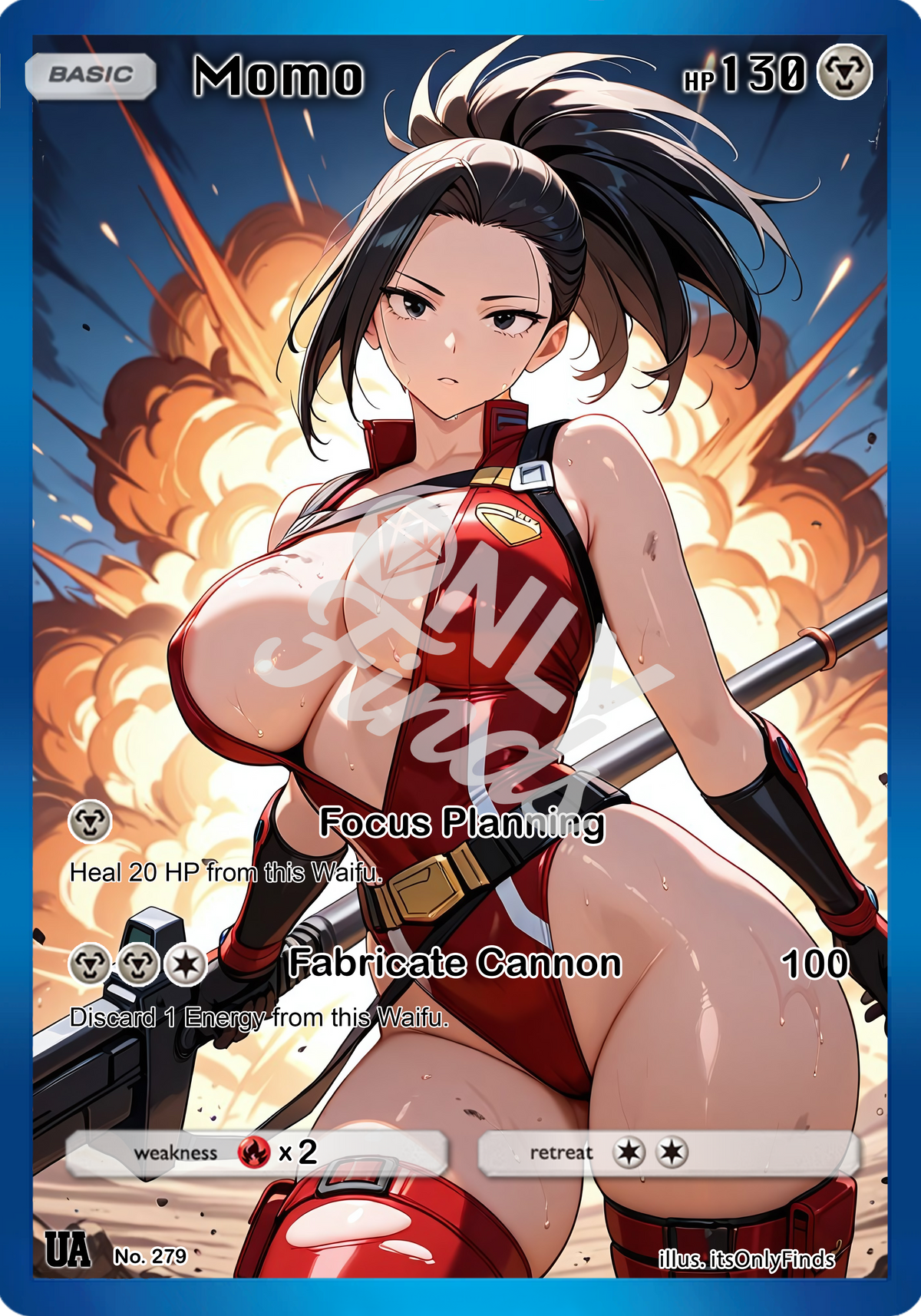 B-279 - Momo OnlyFinds watermarked collector card
