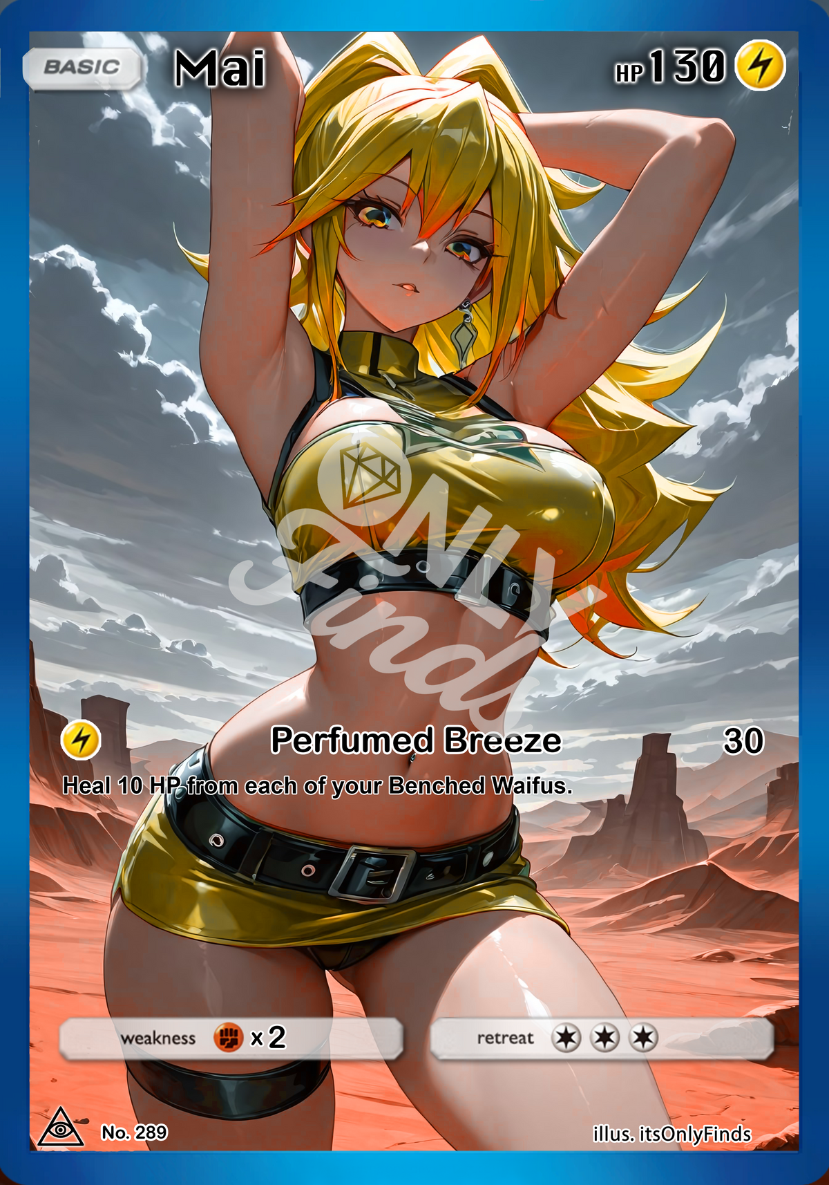 B-289 - Mai OnlyFinds watermarked collector card