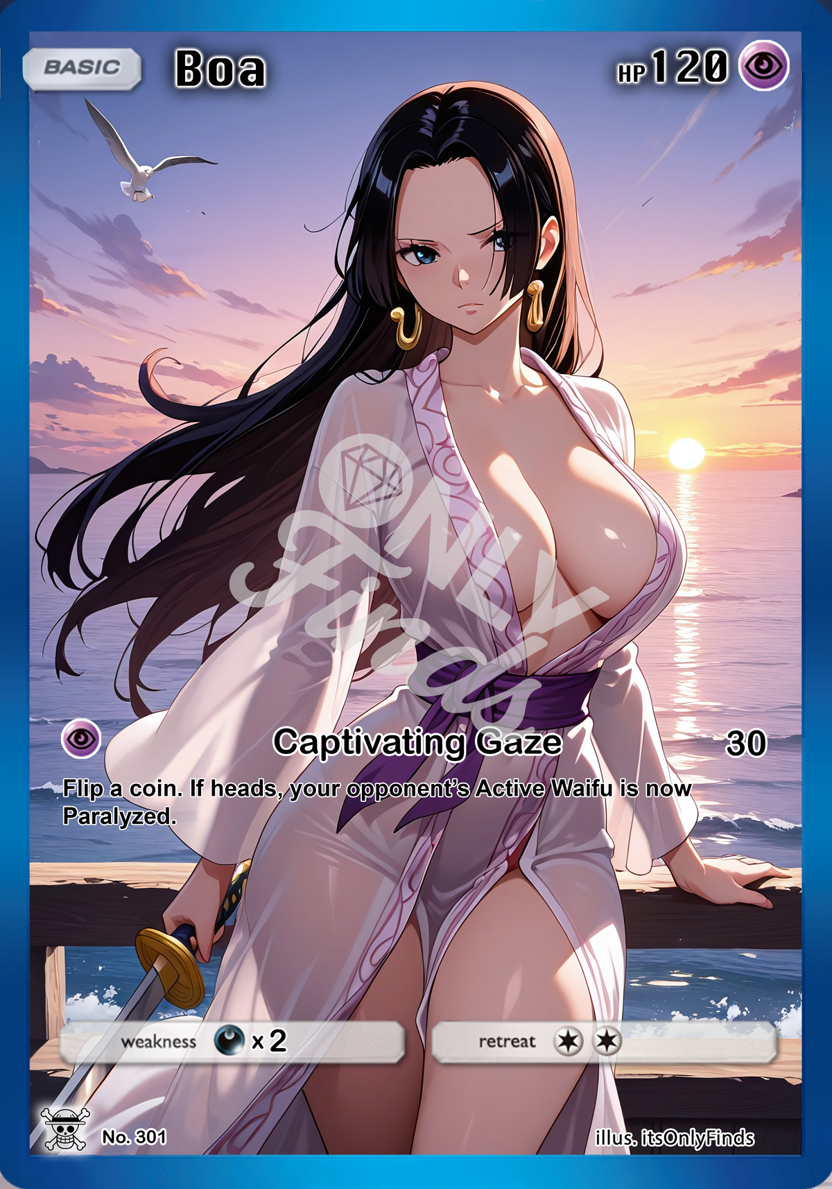 B-301 - Boa OnlyFinds watermarked collector card