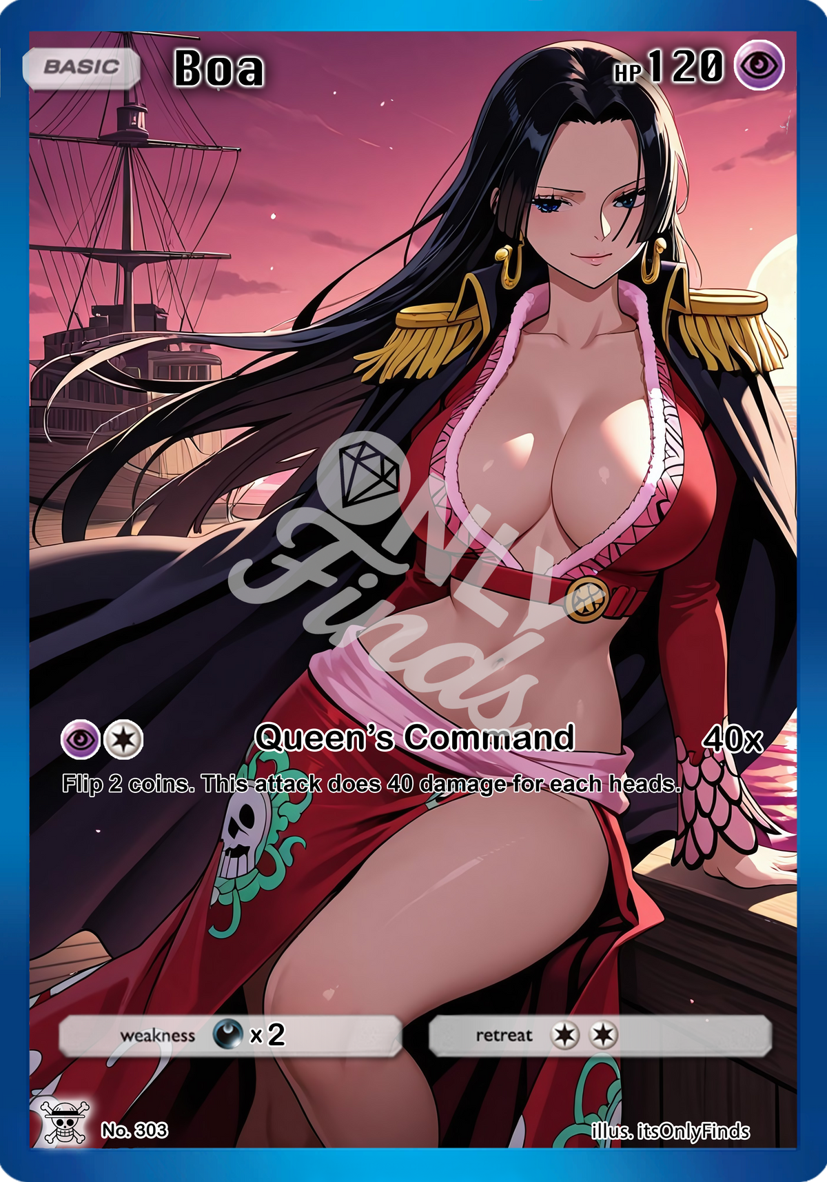 B-303 - Boa OnlyFinds watermarked collector card
