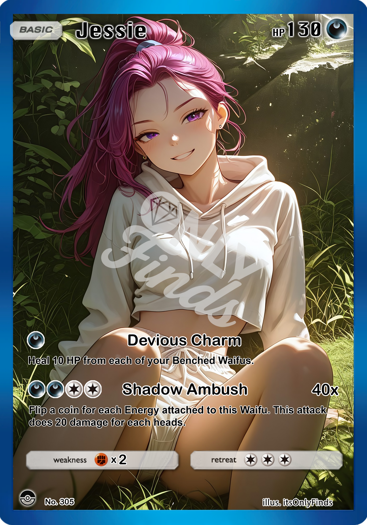 B-305 - Jessie OnlyFinds watermarked collector card
