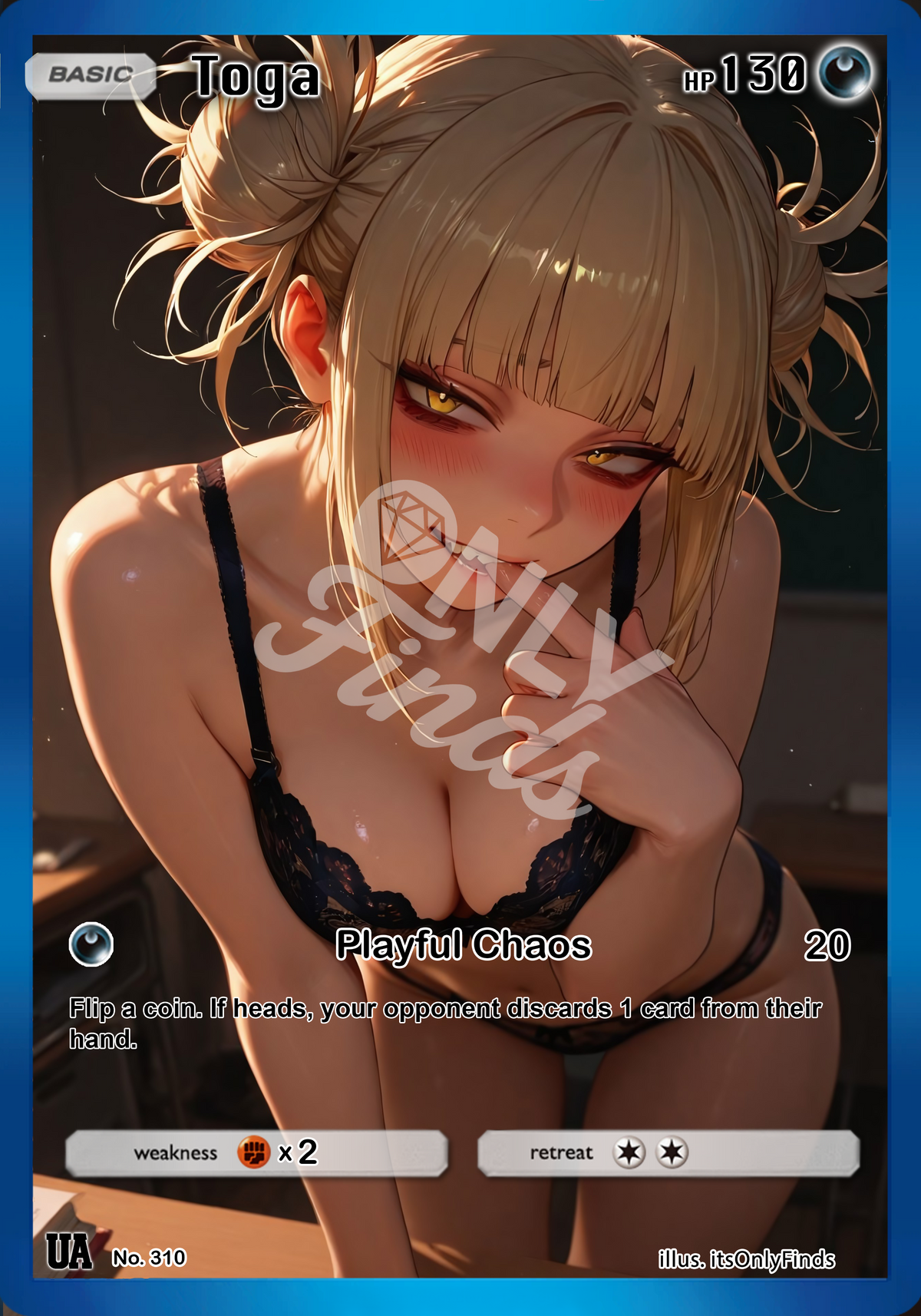B-310 - Toga OnlyFinds watermarked collector card