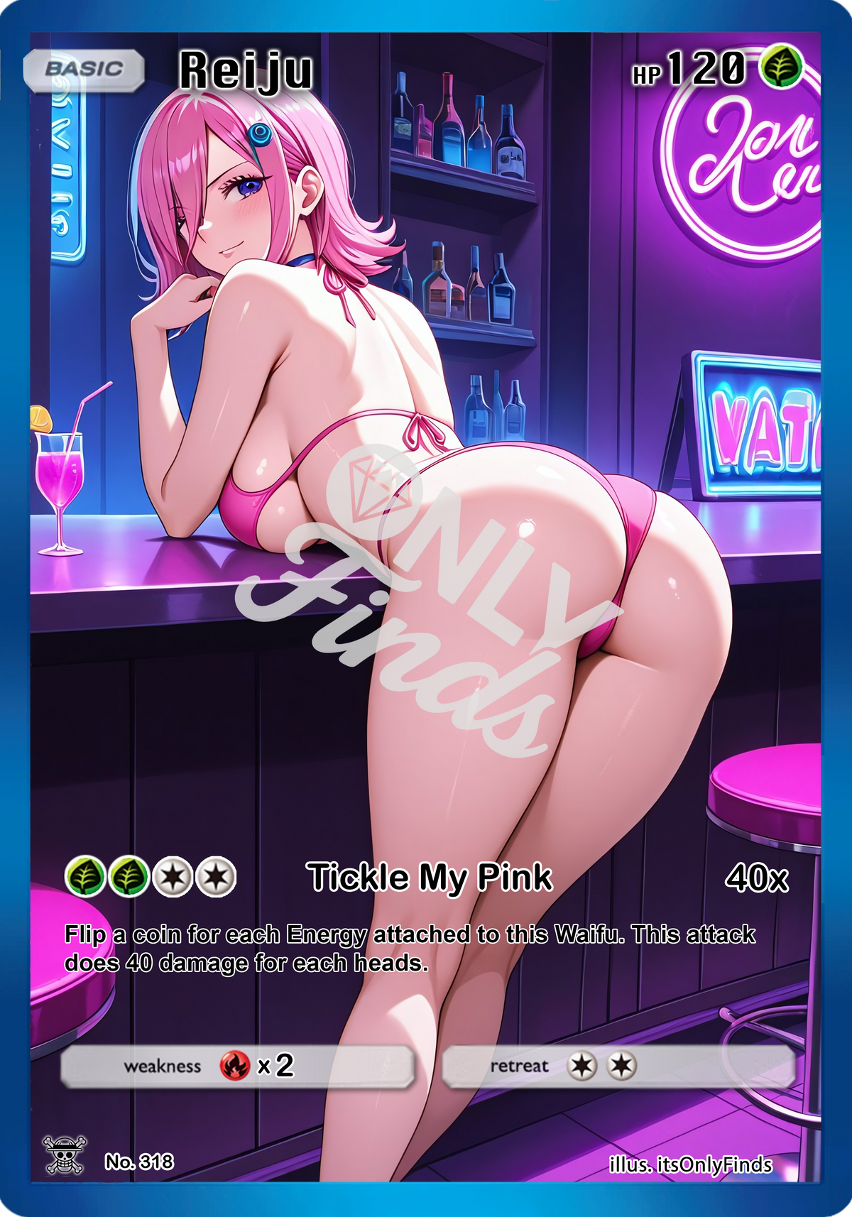 B-318 - Reiju OnlyFinds watermarked collector card