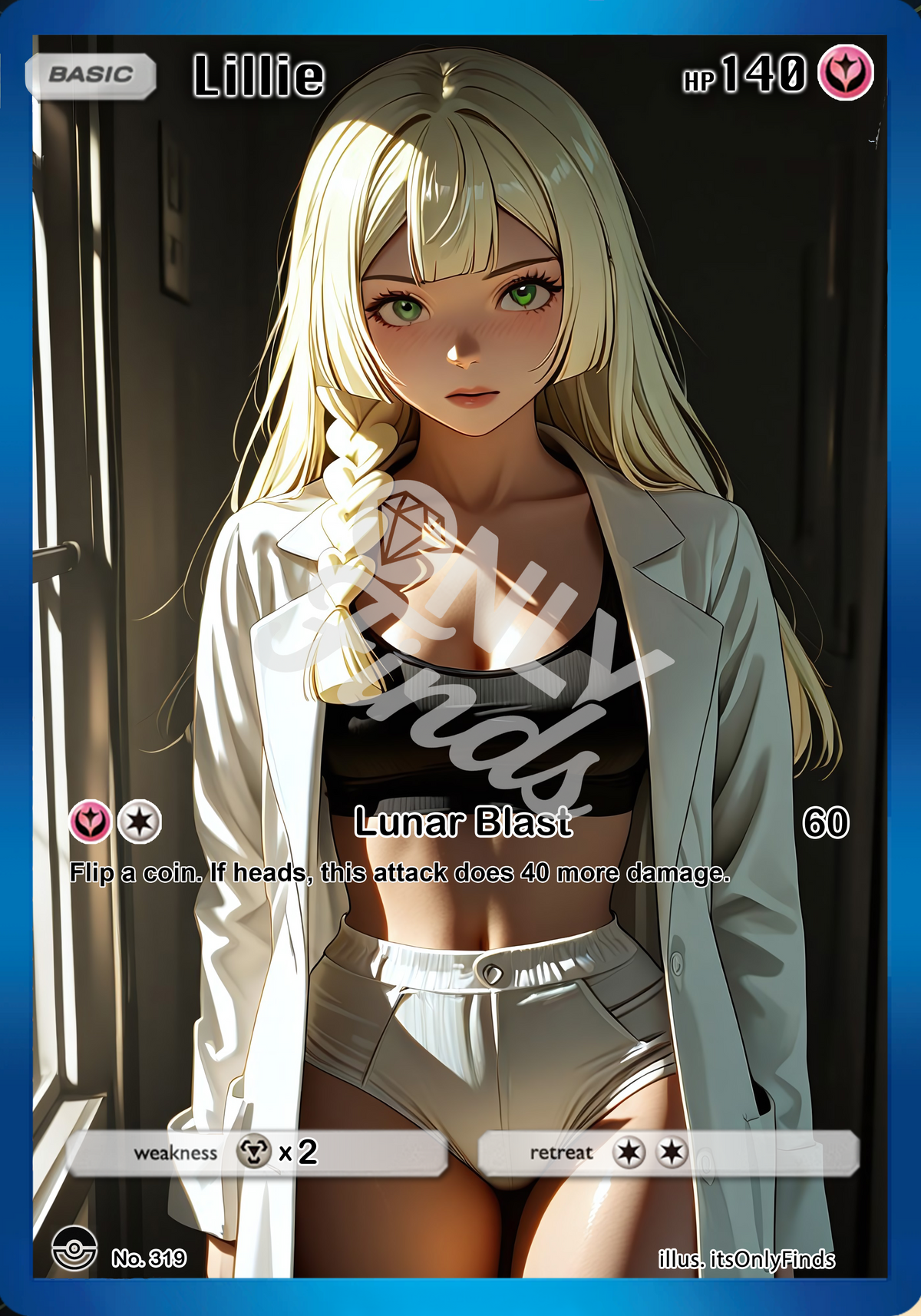 B-319 - Lillie OnlyFinds watermarked collector card