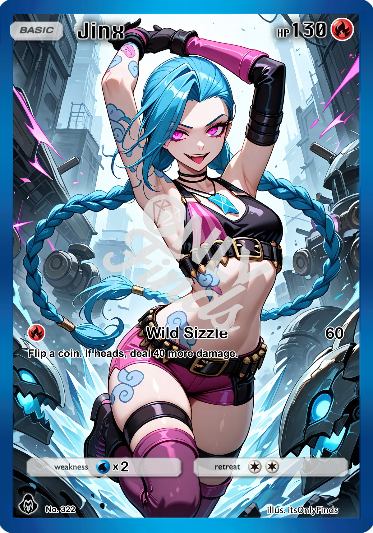 B-322 - Jinx OnlyFinds watermarked collector card
