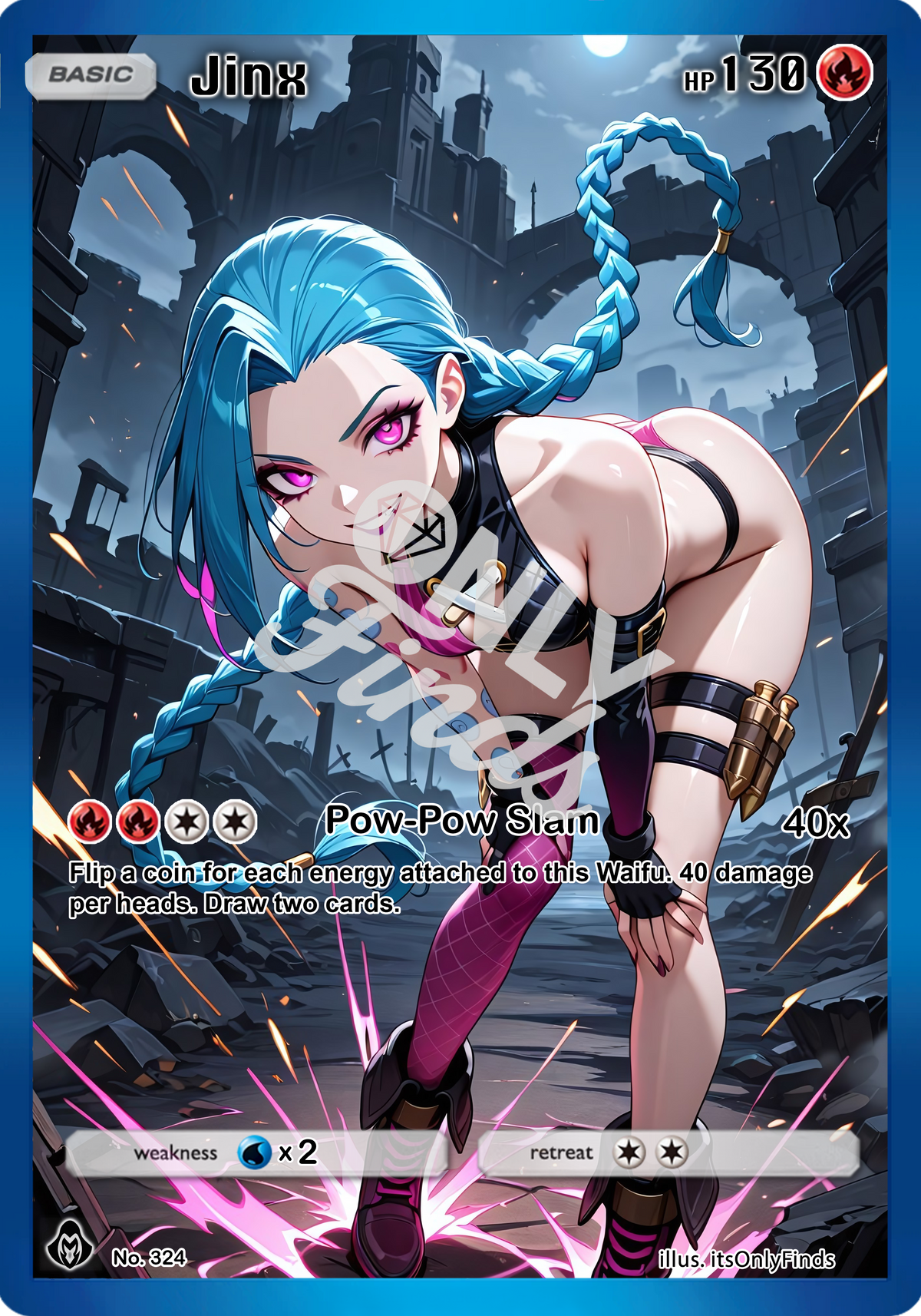 B-324 - Jinx OnlyFinds watermarked collector card