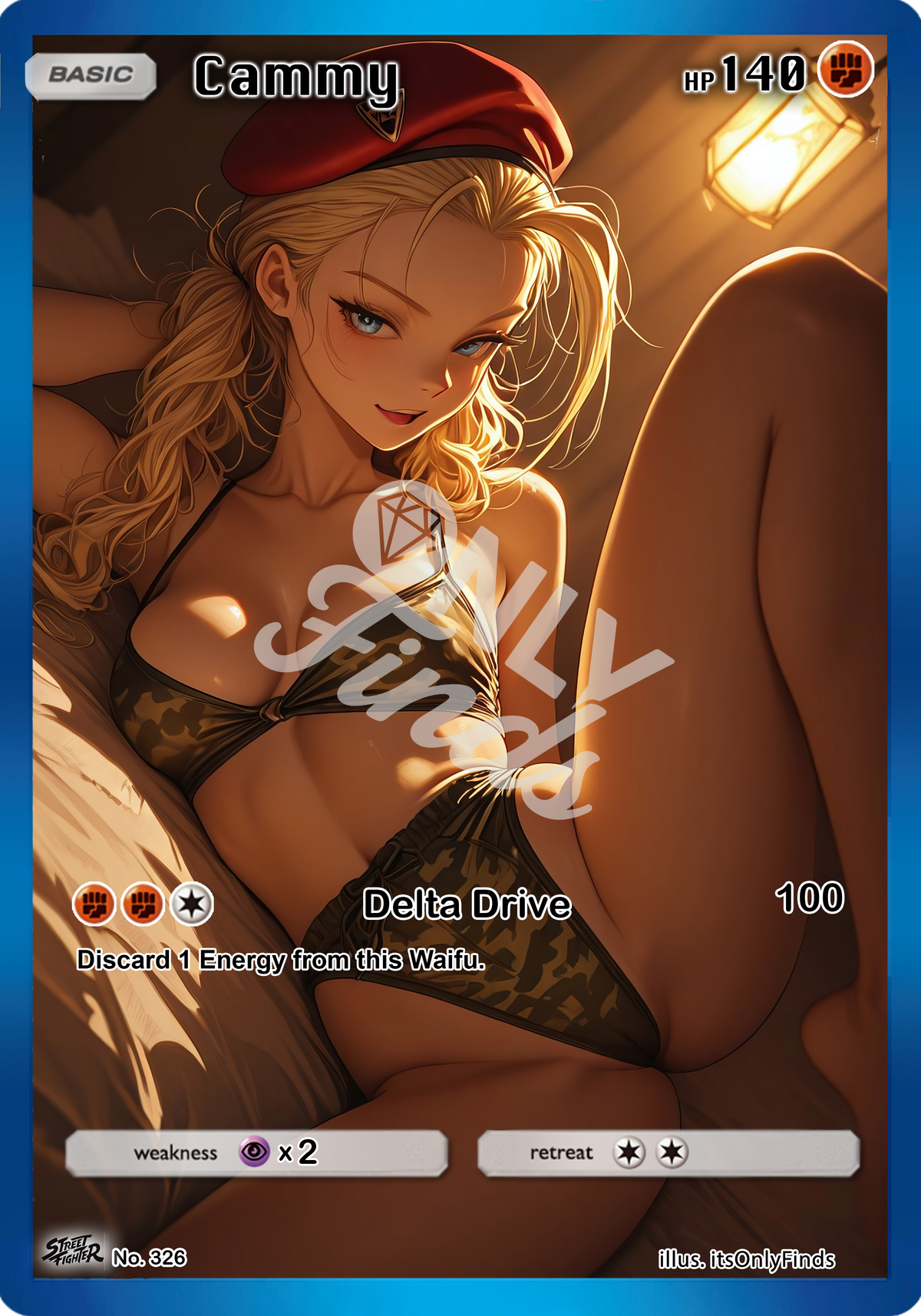 B-326 - Cammy OnlyFinds watermarked collector card
