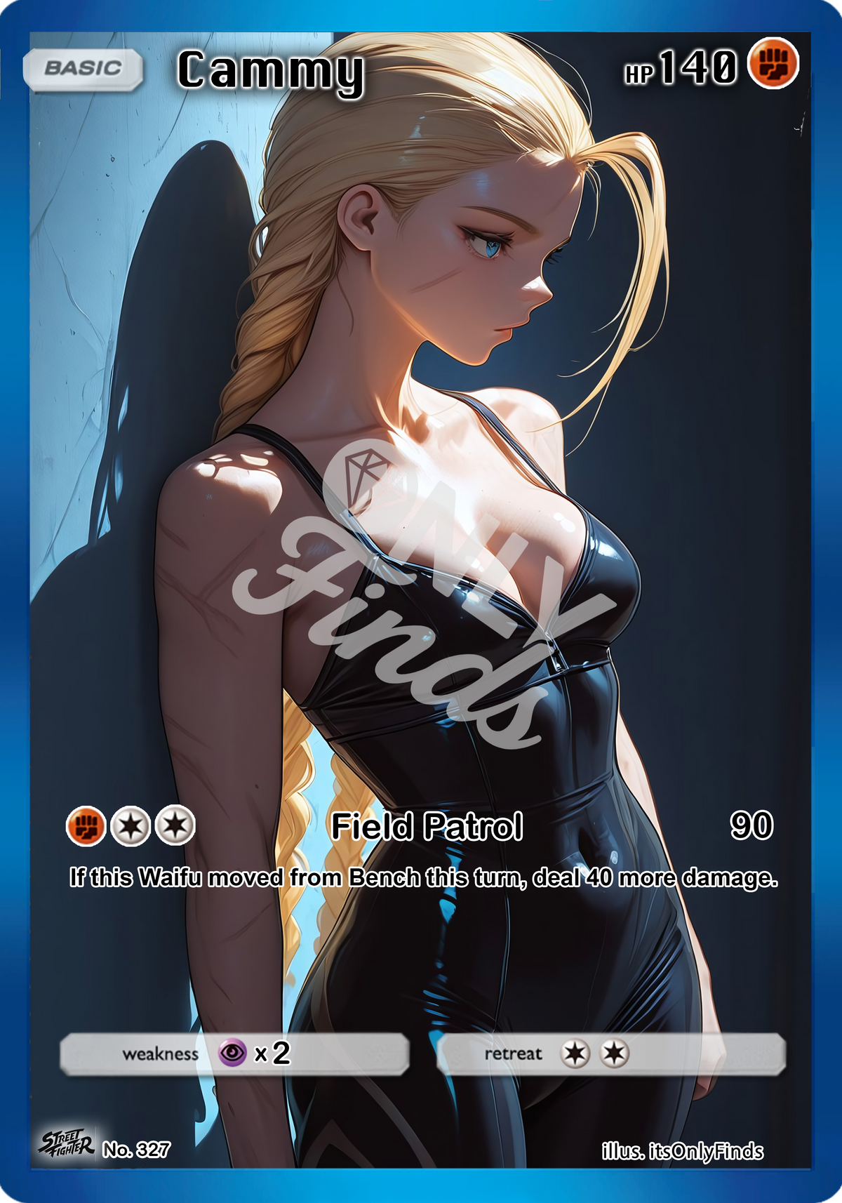 B-327 - Cammy OnlyFinds watermarked collector card