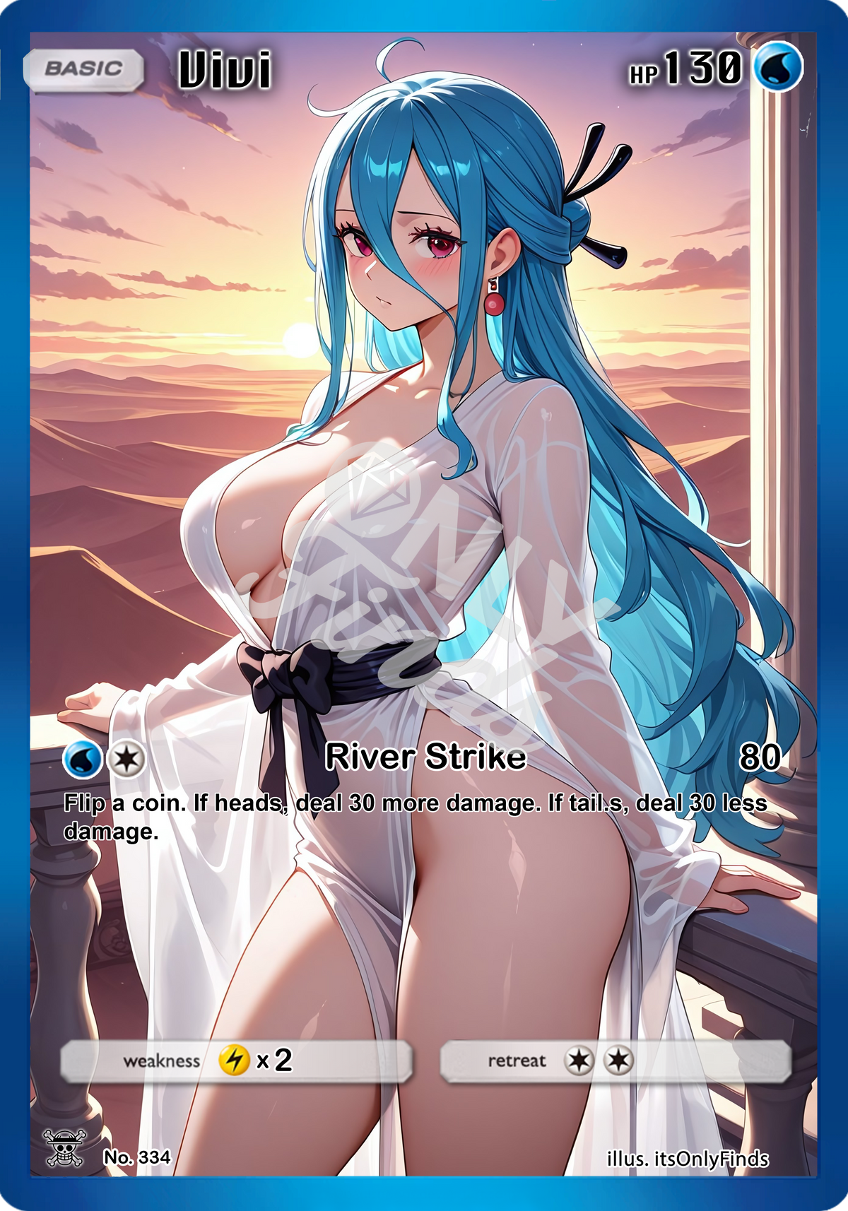 B-334 - Vivi OnlyFinds watermarked collector card