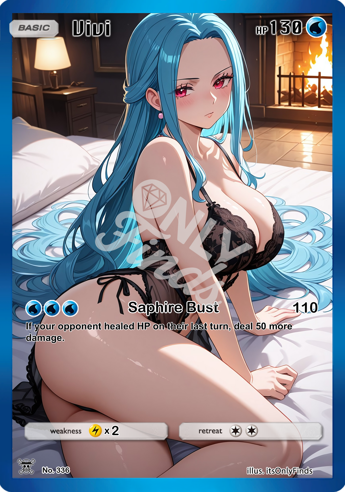 B-336 - Vivi OnlyFinds watermarked collector card