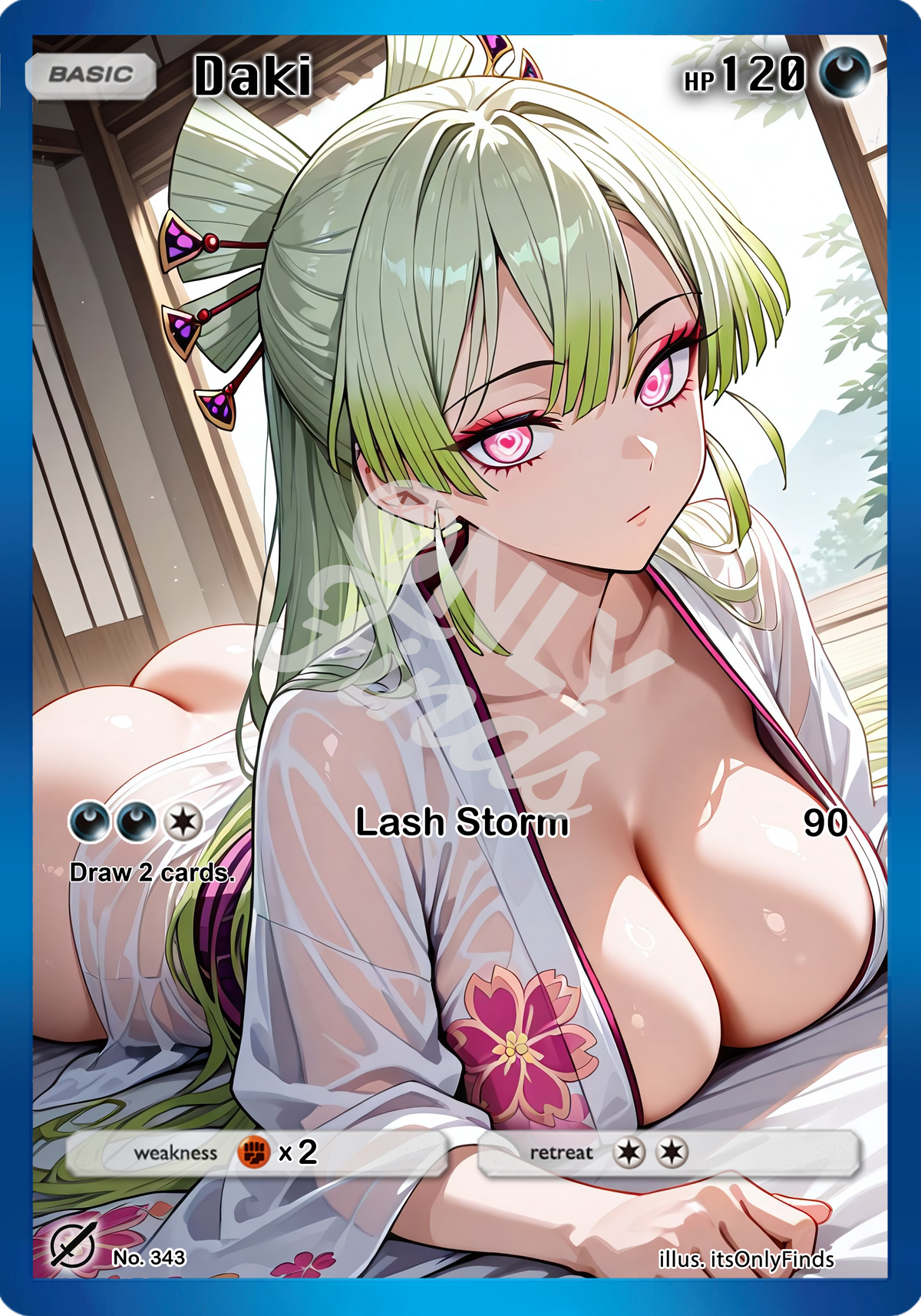 B-343 - Daki OnlyFinds watermarked collector card