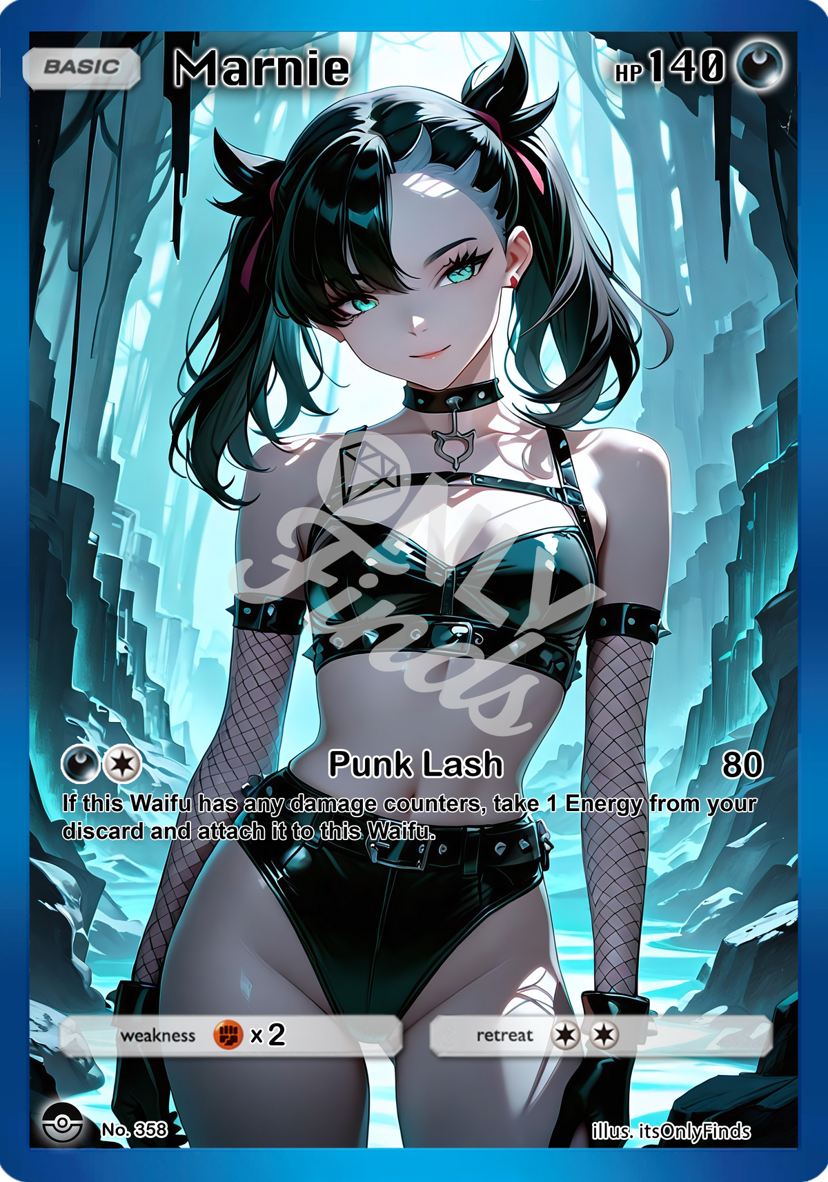 B-358 - Marnie OnlyFinds watermarked collector card
