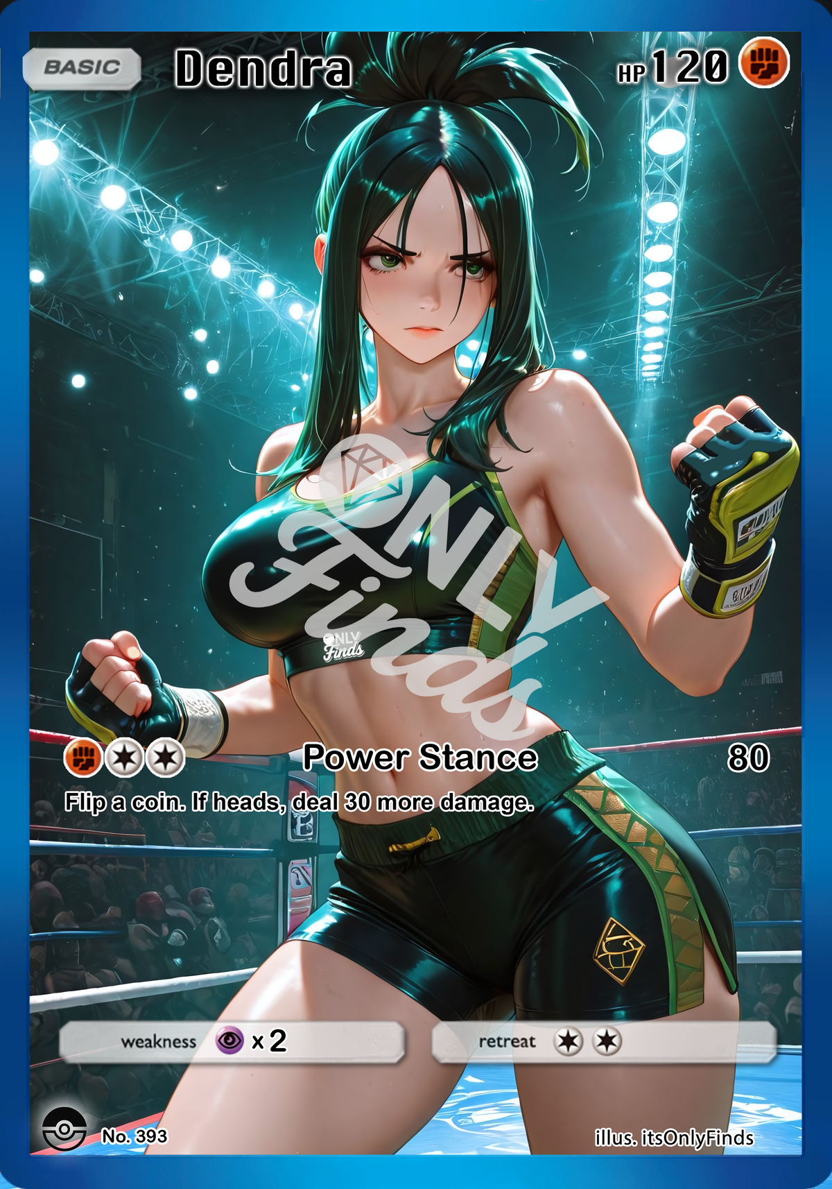 B-393 - Dendra OnlyFinds watermarked collector card