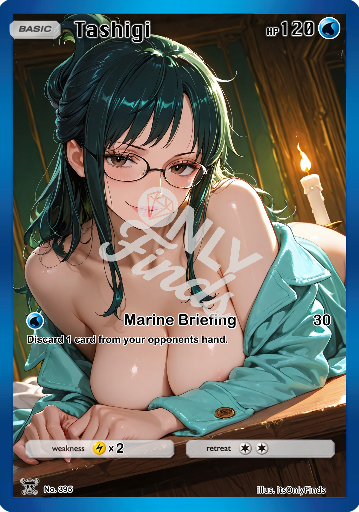 B-395 - Tashigi OnlyFinds watermarked collector card