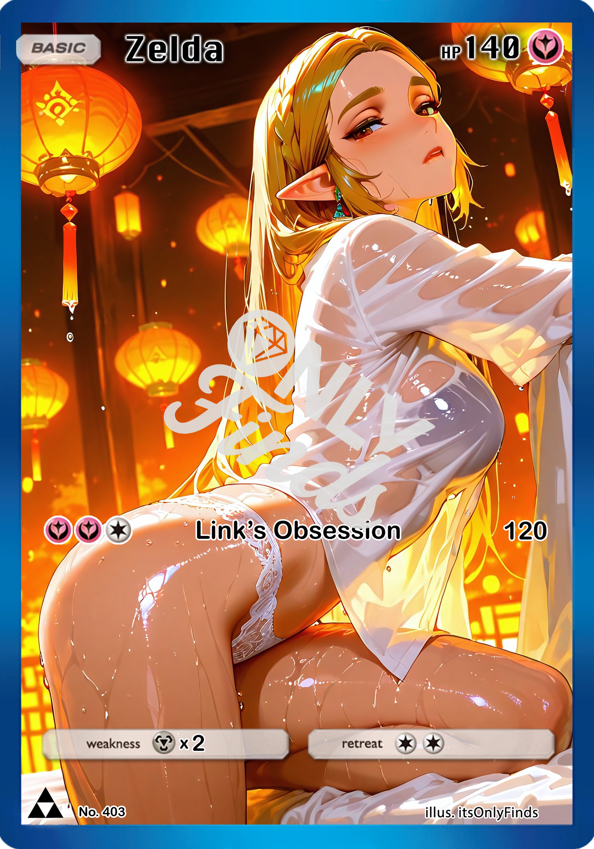 B-403 - Zelda OnlyFinds watermarked collector card