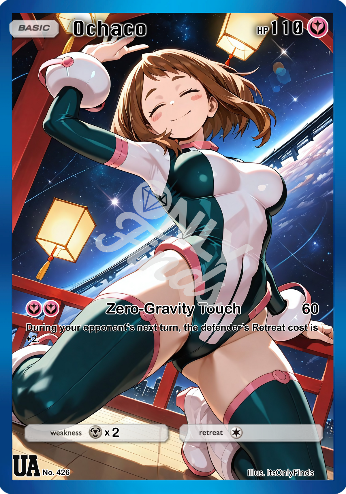 B-426 - Ochaco OnlyFinds watermarked collector card