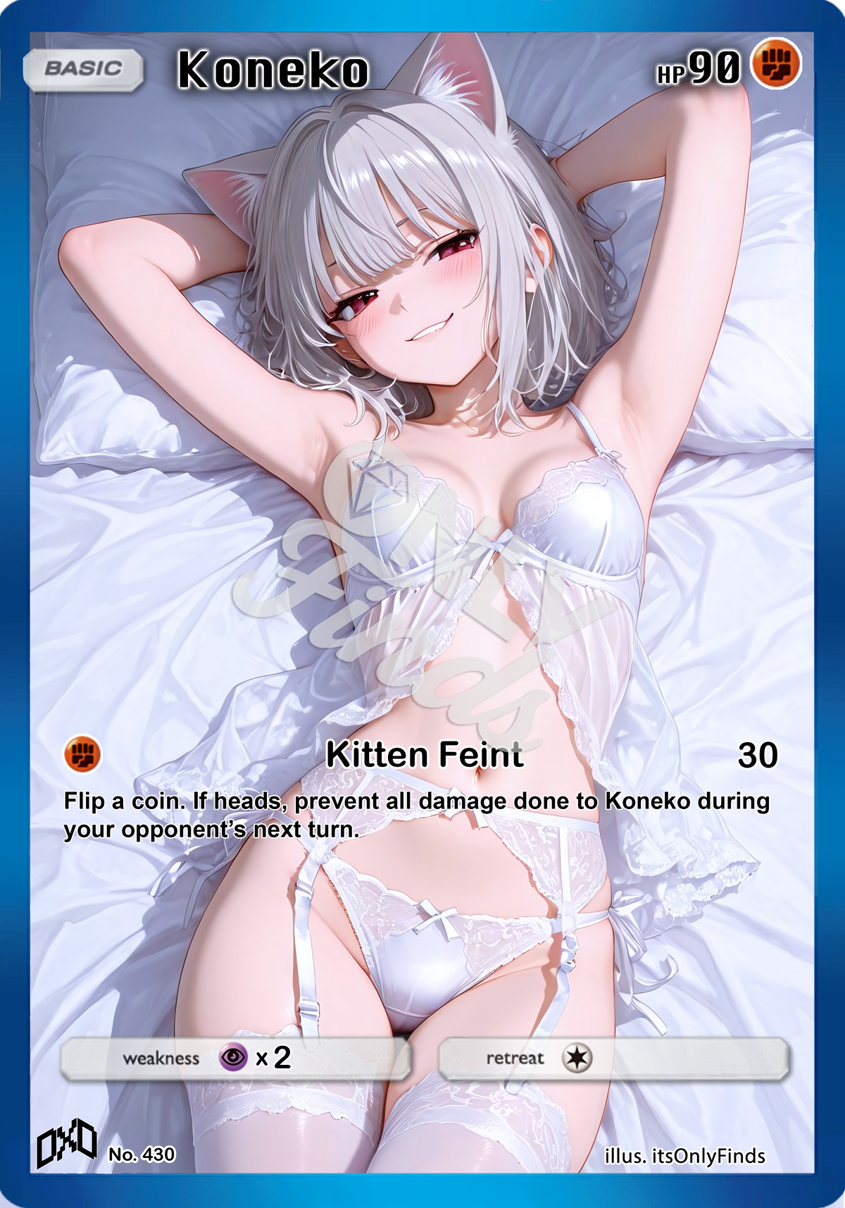 B-430 - Koneko Toujou OnlyFinds watermarked collector card