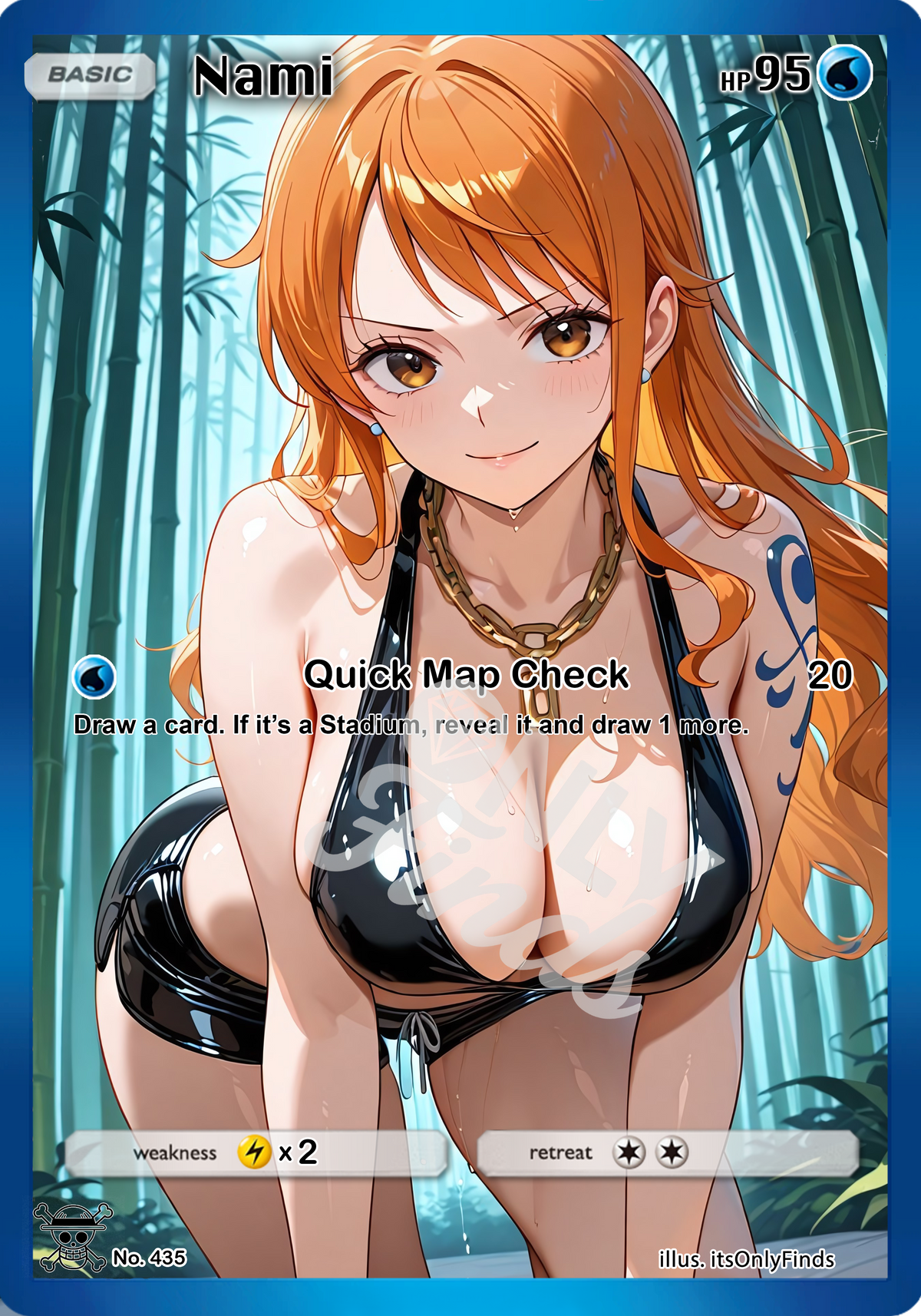 B-435 - Nami OnlyFinds watermarked collector card