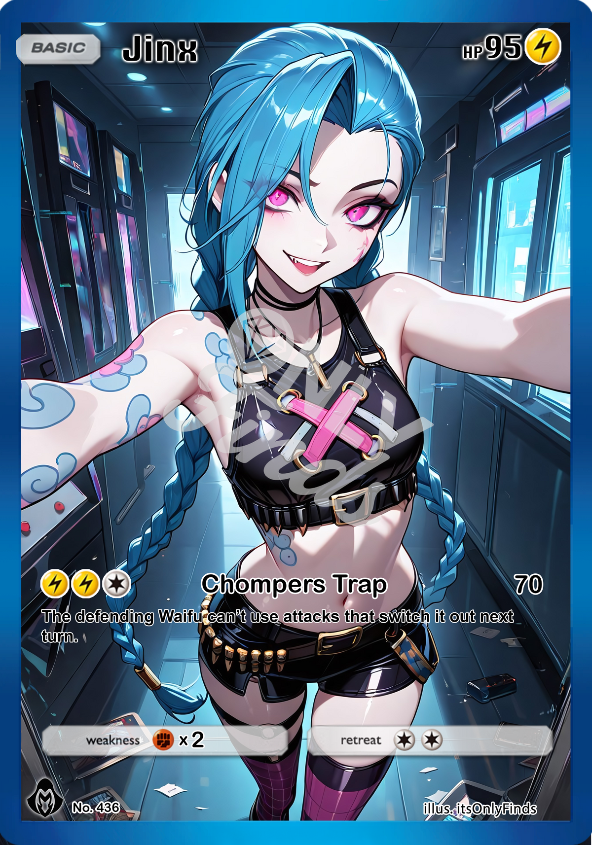 B-436 - Jinx OnlyFinds watermarked collector card