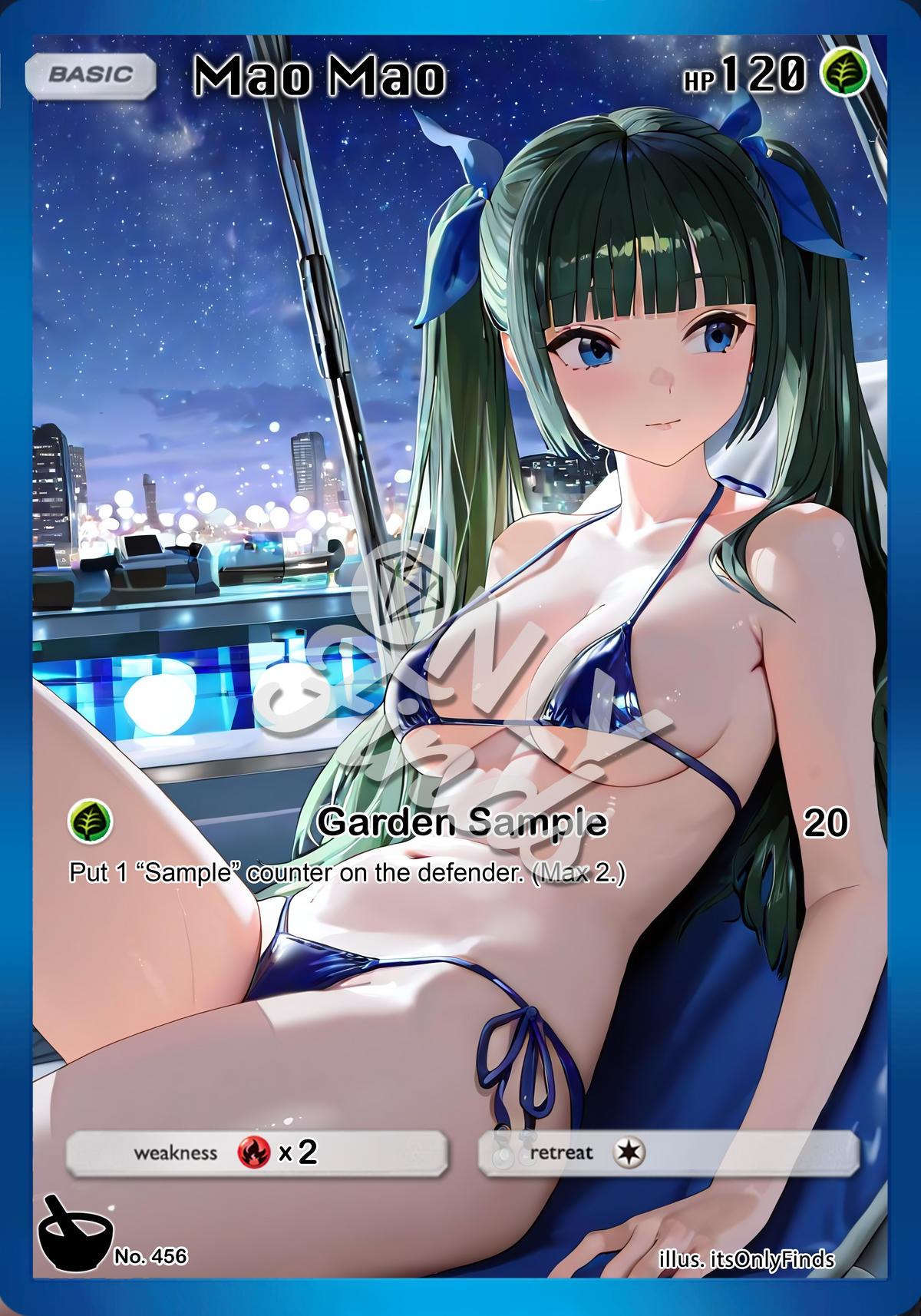 B-456 - Mao Mao OnlyFinds watermarked collector card