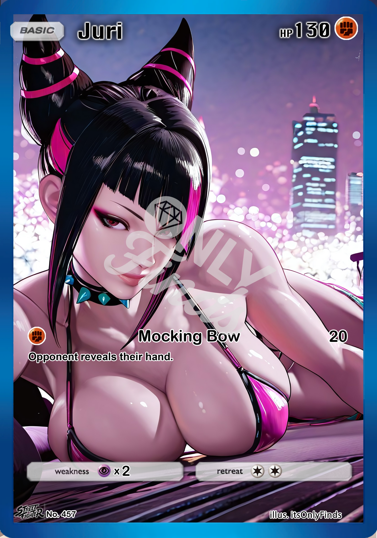 B-457 - Juri OnlyFinds watermarked collector card