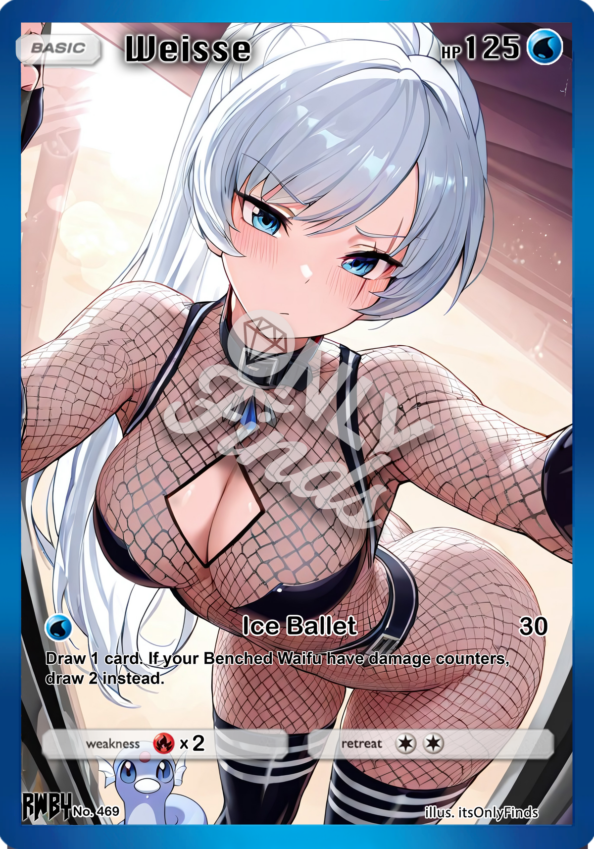 B-469 - Weisse Schnee OnlyFinds watermarked collector card