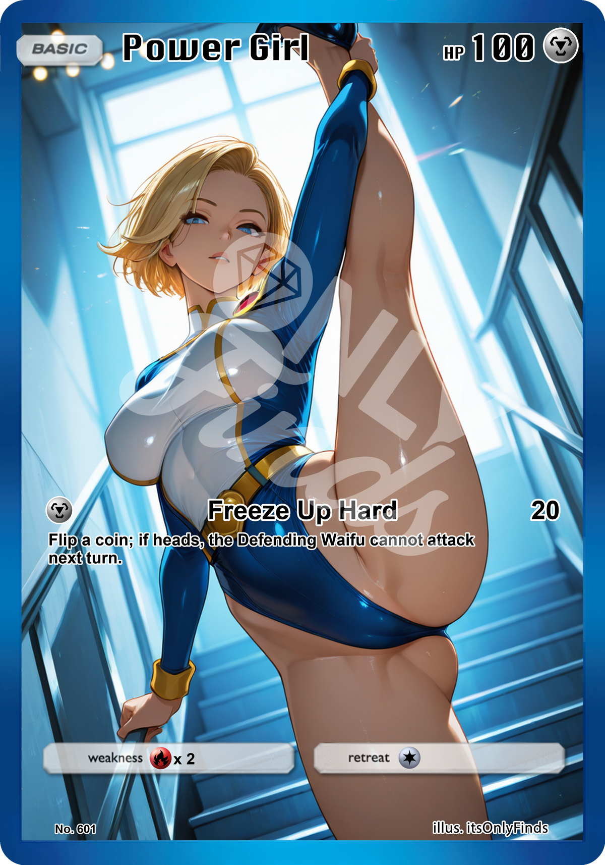 B-601 - Power Girl OnlyFinds Volume 3 card