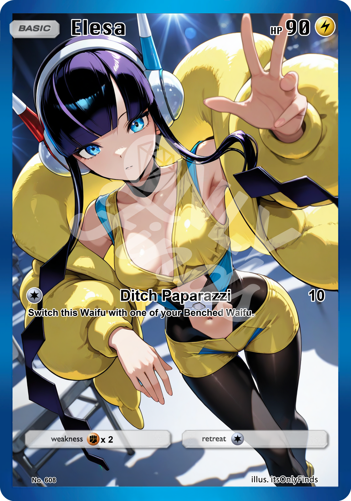 B-608 - Elesa OnlyFinds Volume 3 card
