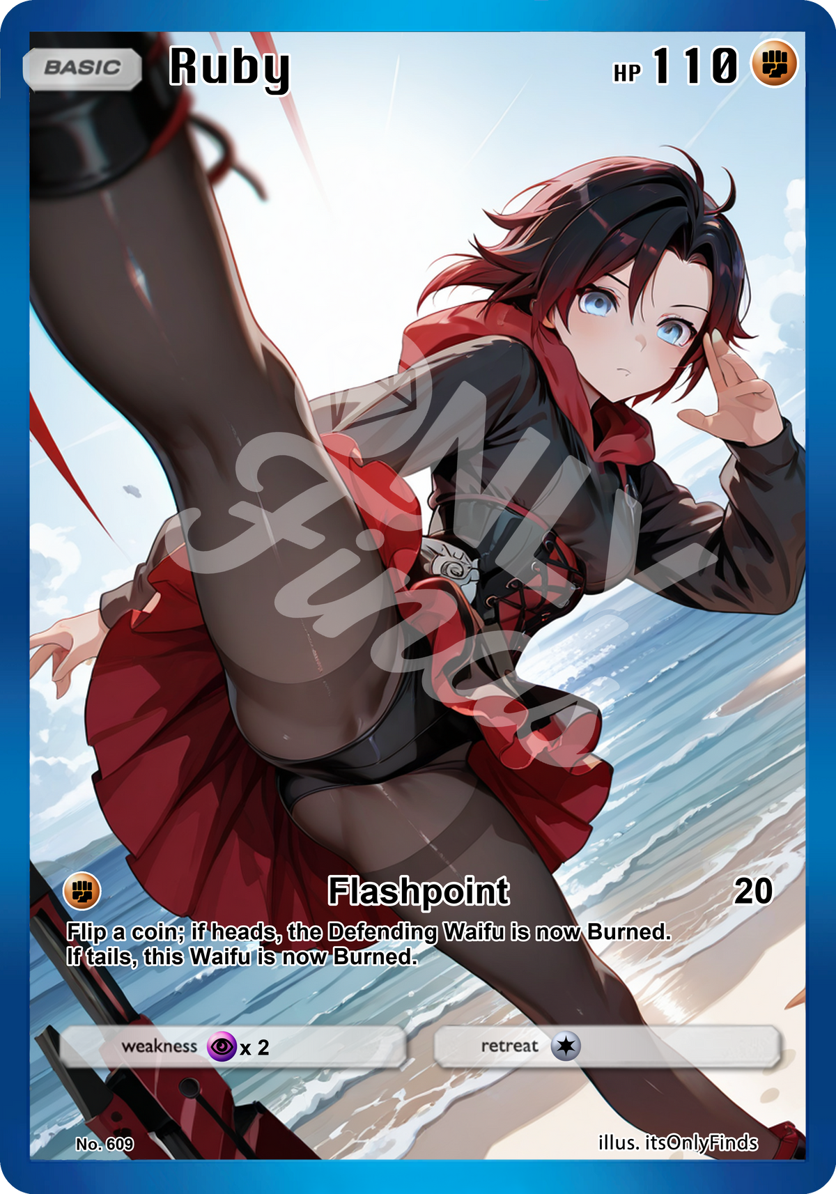 B-609 - Ruby Rose OnlyFinds Volume 3 card